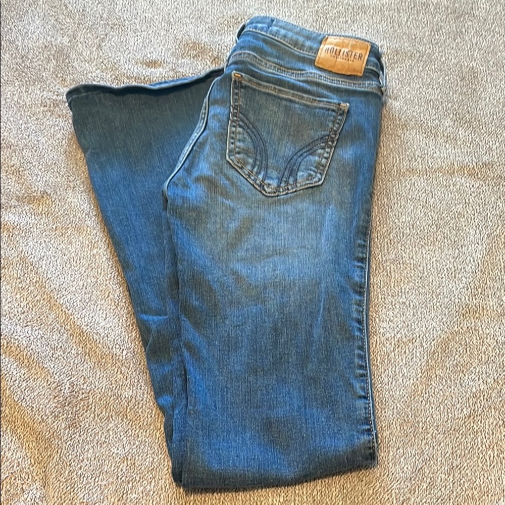 Hollister Blue Boot Cut Jeans Classic Style
